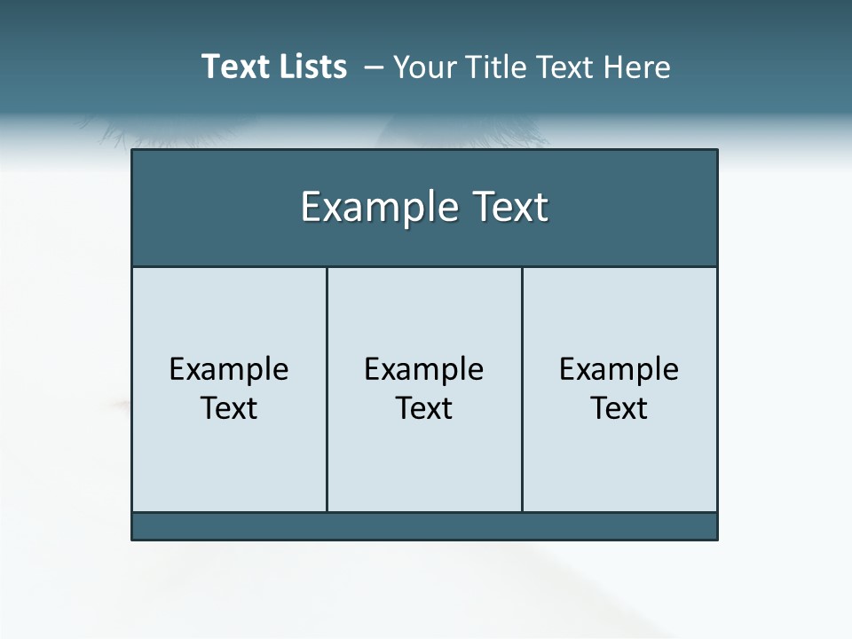 Tranquil Portrait Face PowerPoint Template
