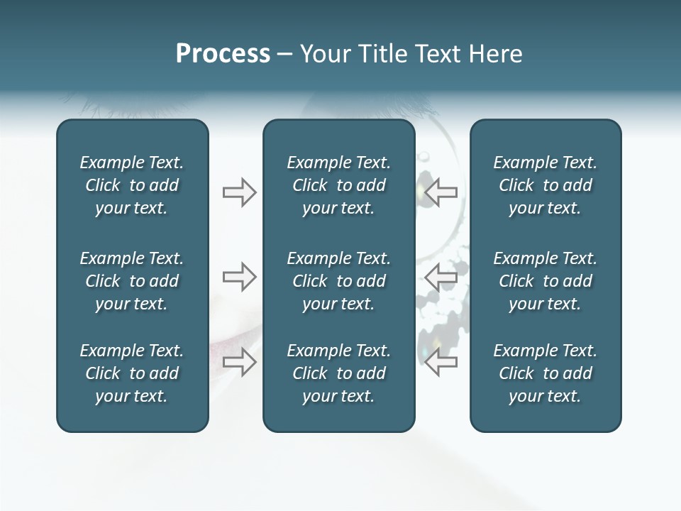 Tranquil Portrait Face PowerPoint Template