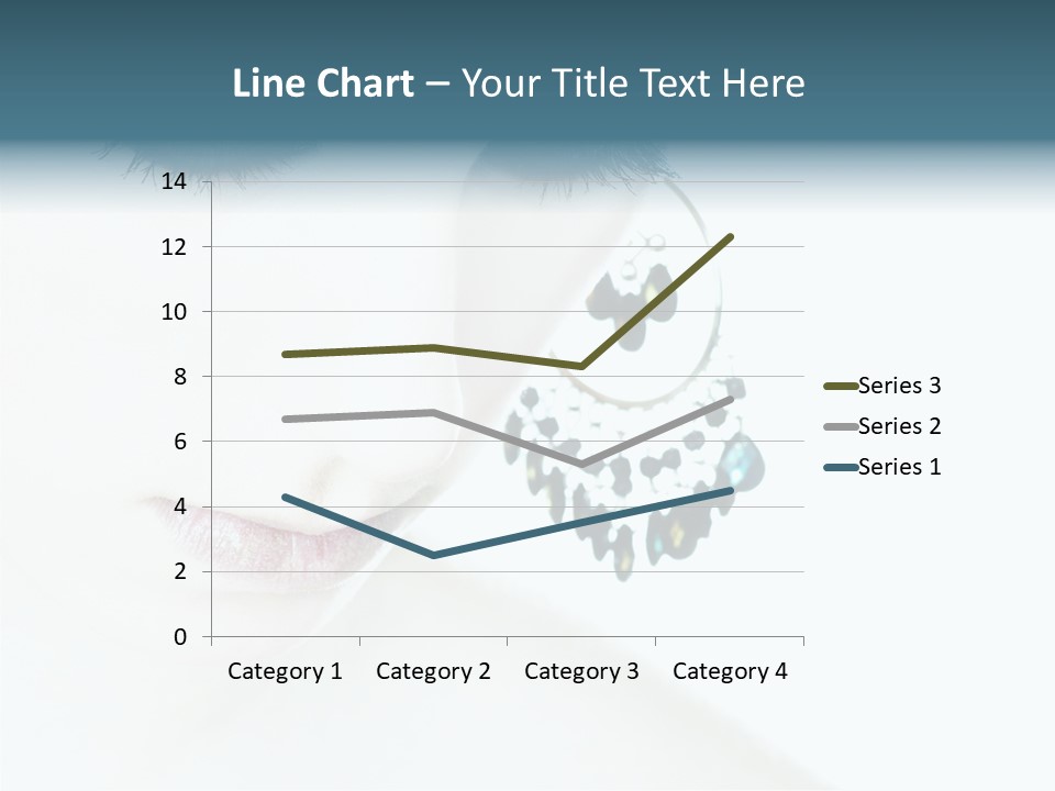 Tranquil Portrait Face PowerPoint Template