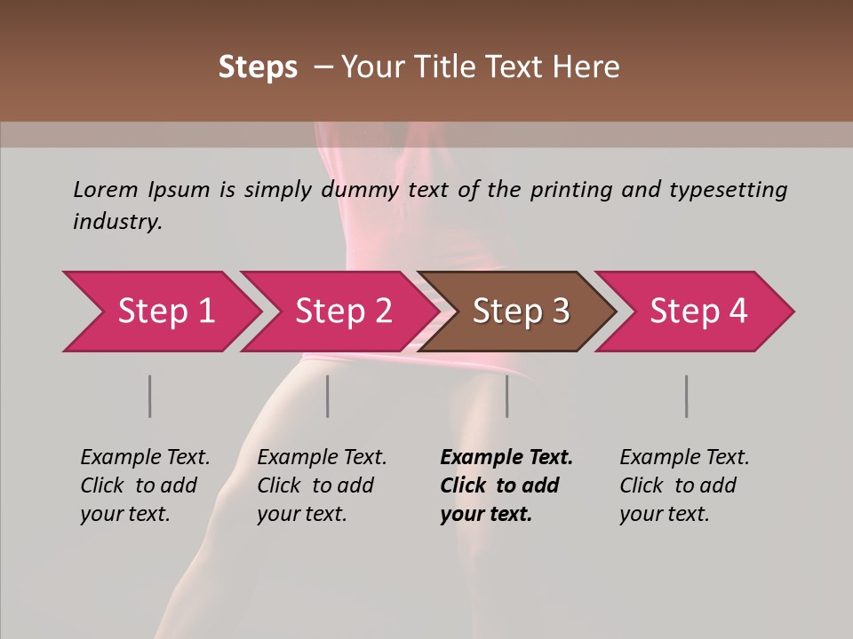 Performance Slim Stripper PowerPoint Template