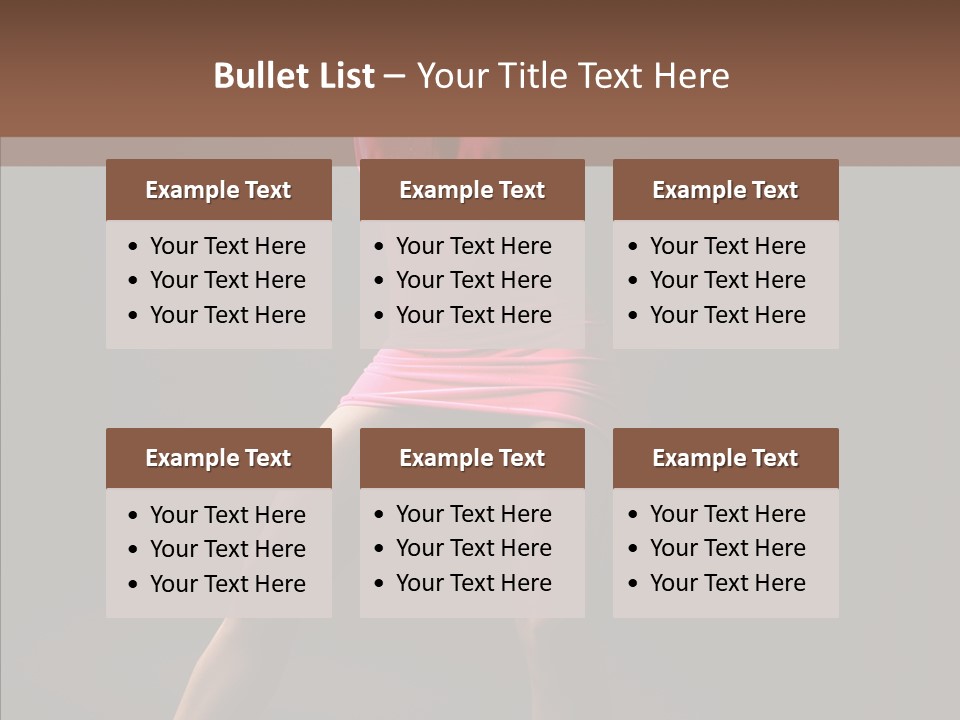 Performance Slim Stripper PowerPoint Template