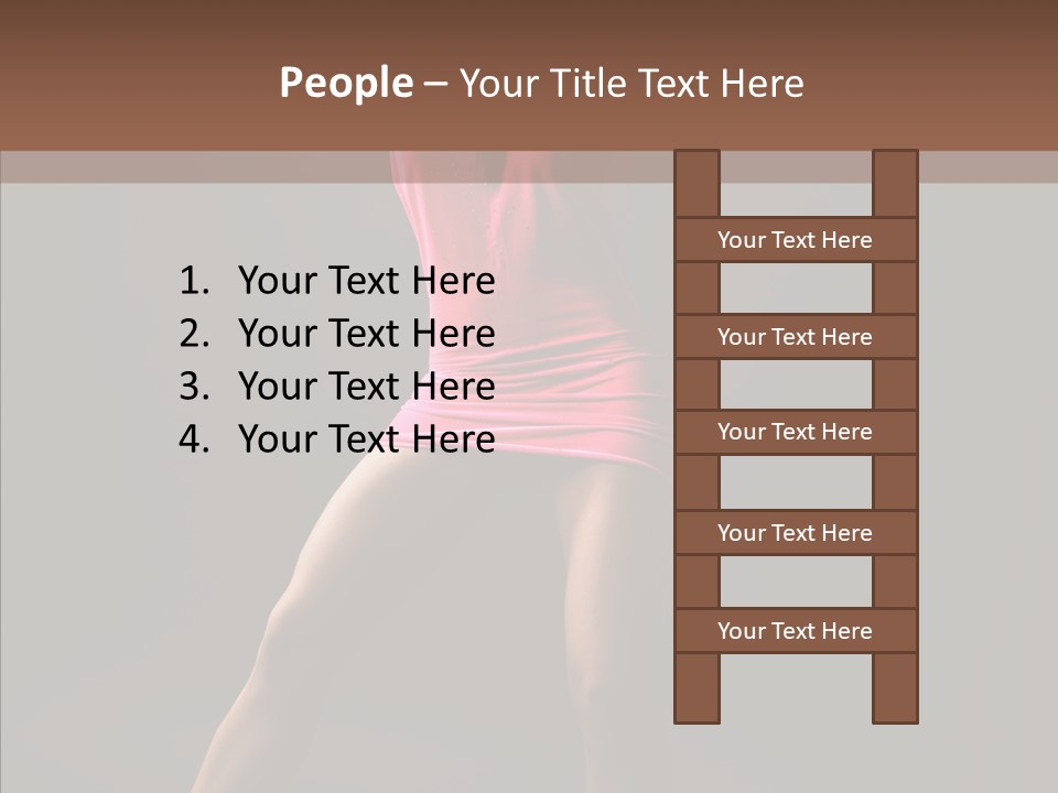 Performance Slim Stripper PowerPoint Template