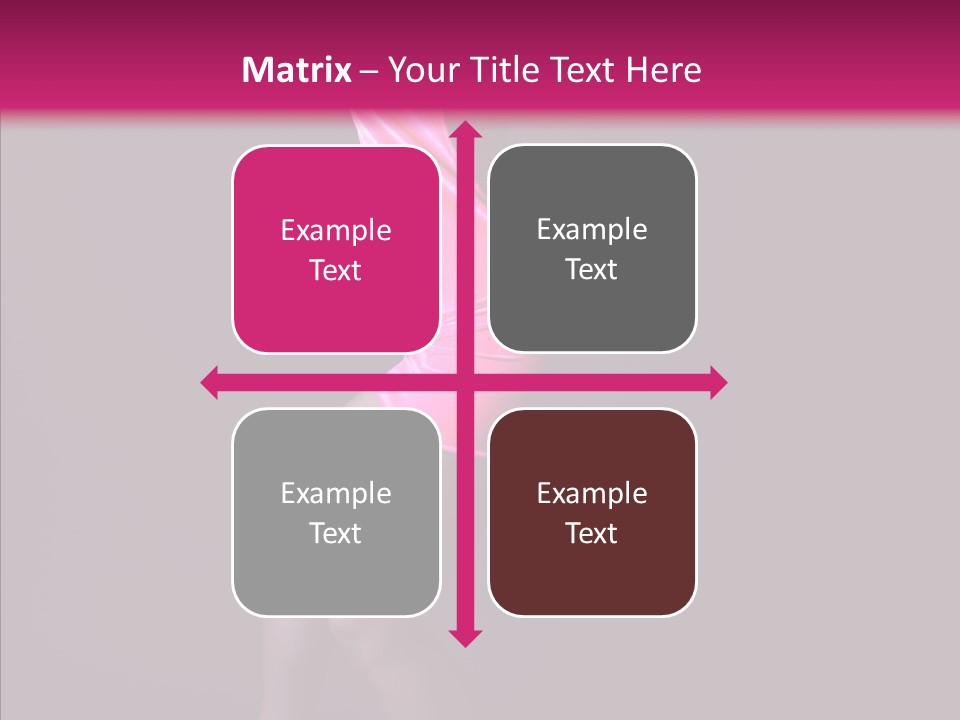 Dark Girl Woman PowerPoint Template