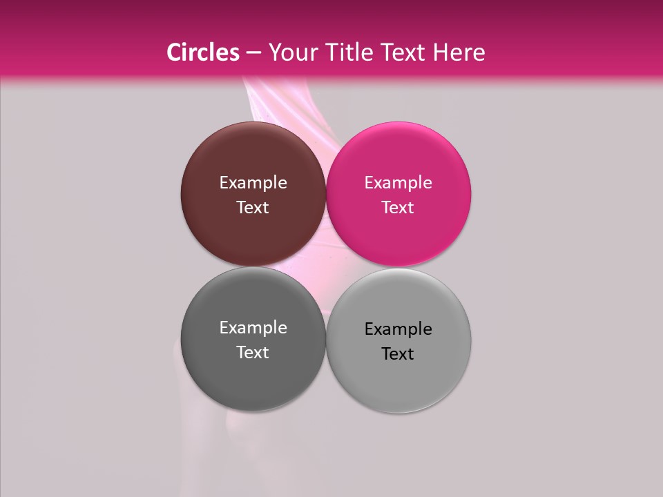 Dark Girl Woman PowerPoint Template