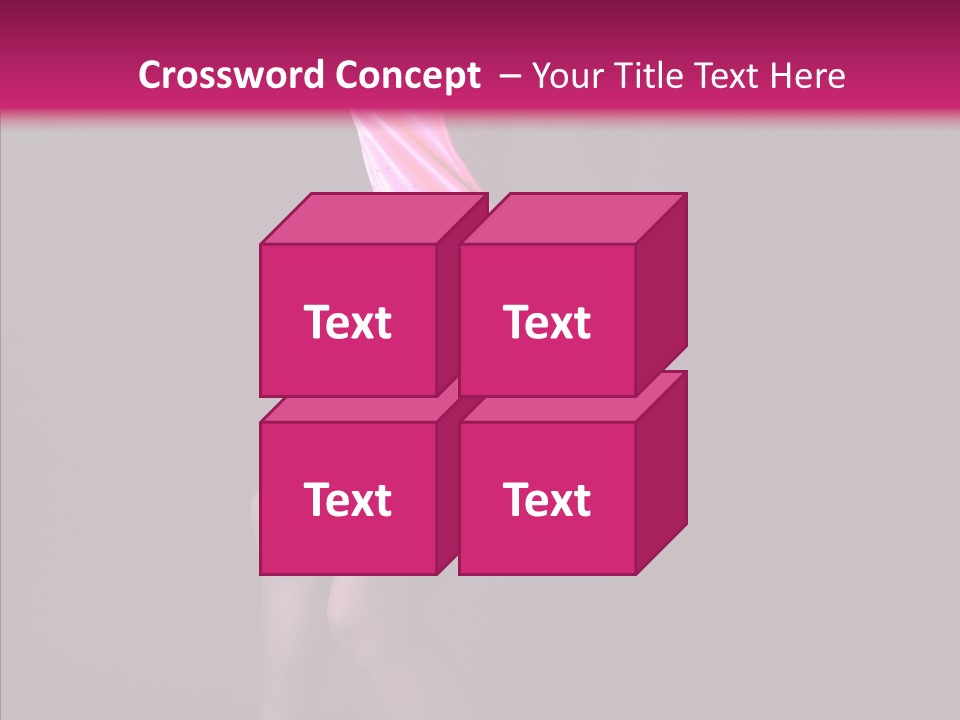 Dark Girl Woman PowerPoint Template