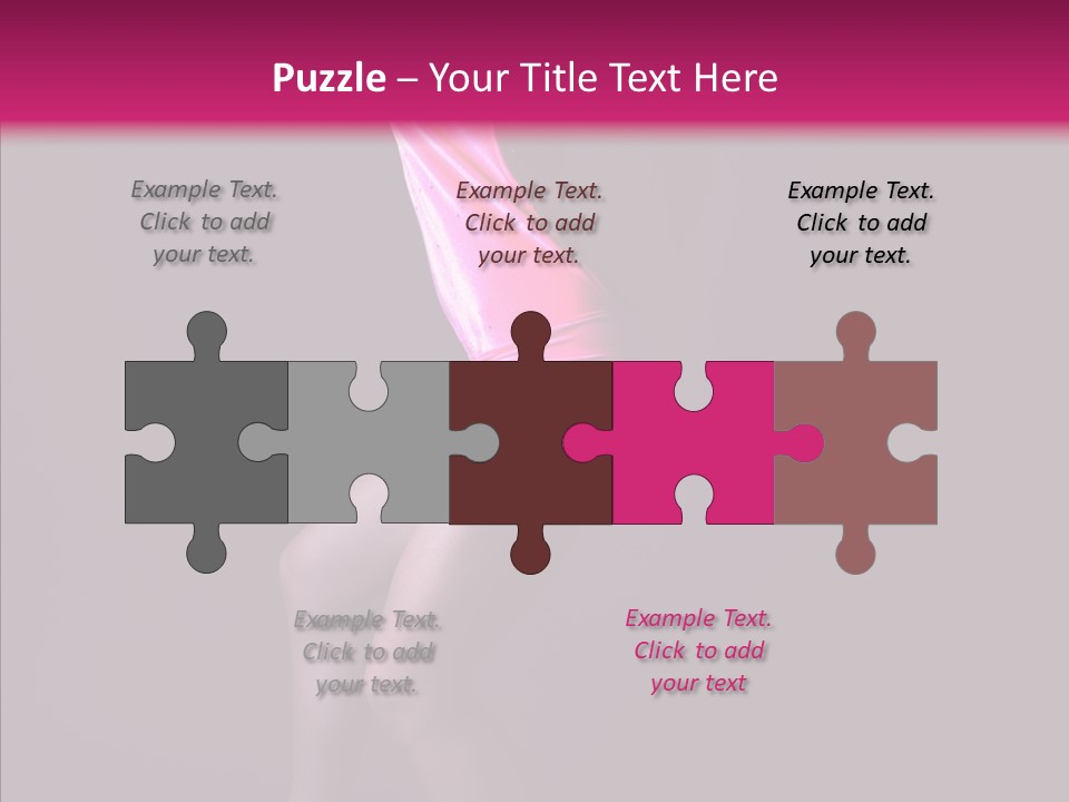 Dark Girl Woman PowerPoint Template