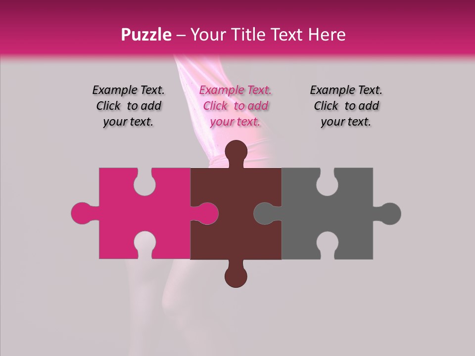 Dark Girl Woman PowerPoint Template