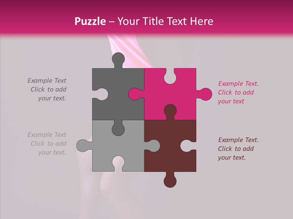 Dark Girl Woman PowerPoint Template