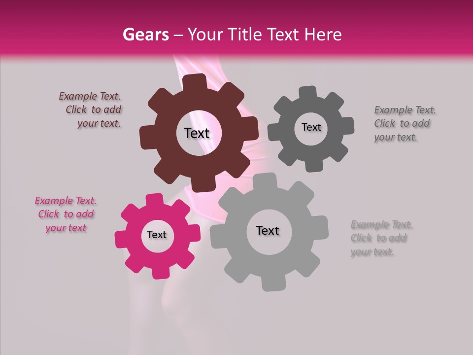 Dark Girl Woman PowerPoint Template