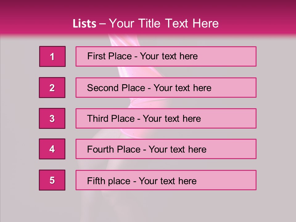 Dark Girl Woman PowerPoint Template