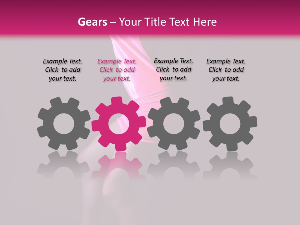 Dark Girl Woman PowerPoint Template