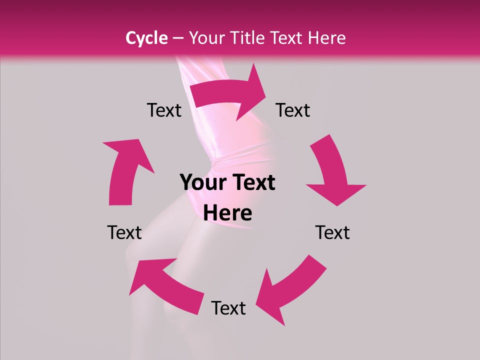 Dark Girl Woman PowerPoint Template