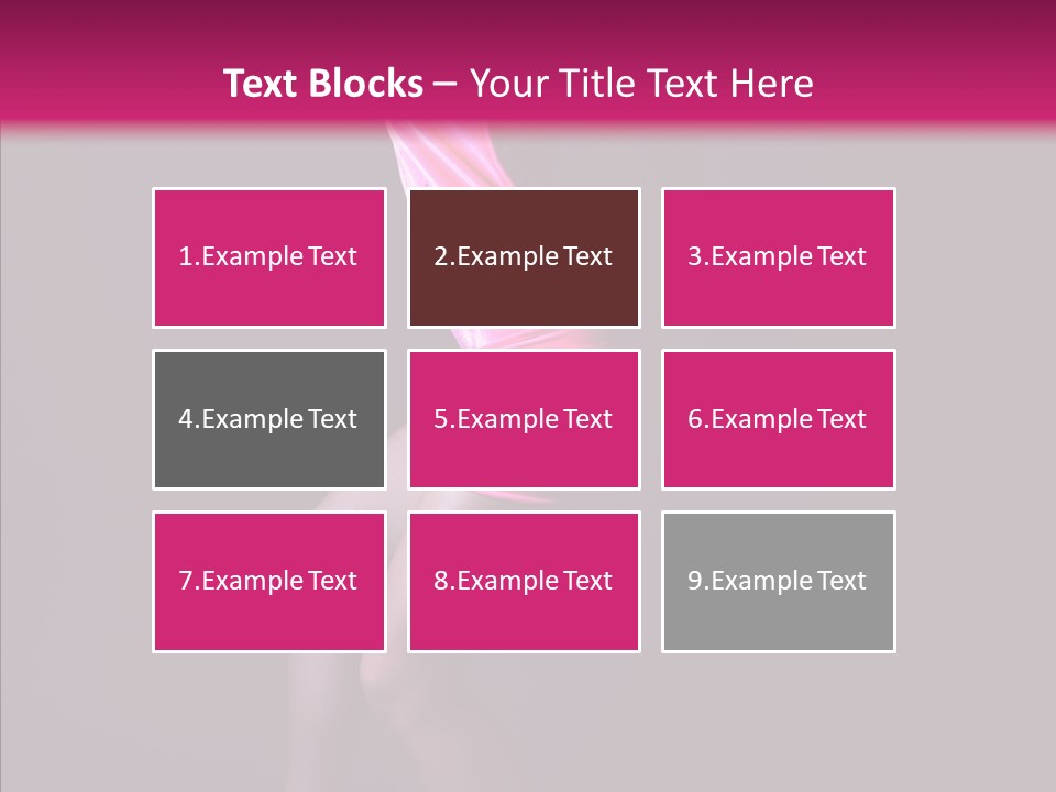 Dark Girl Woman PowerPoint Template