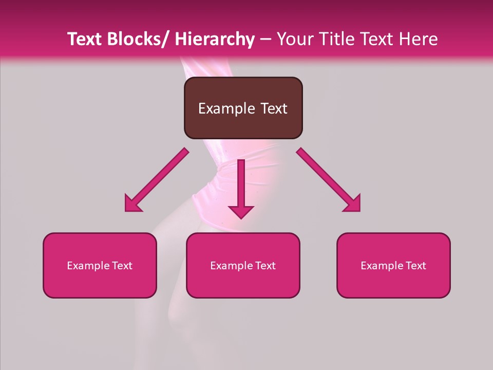 Dark Girl Woman PowerPoint Template