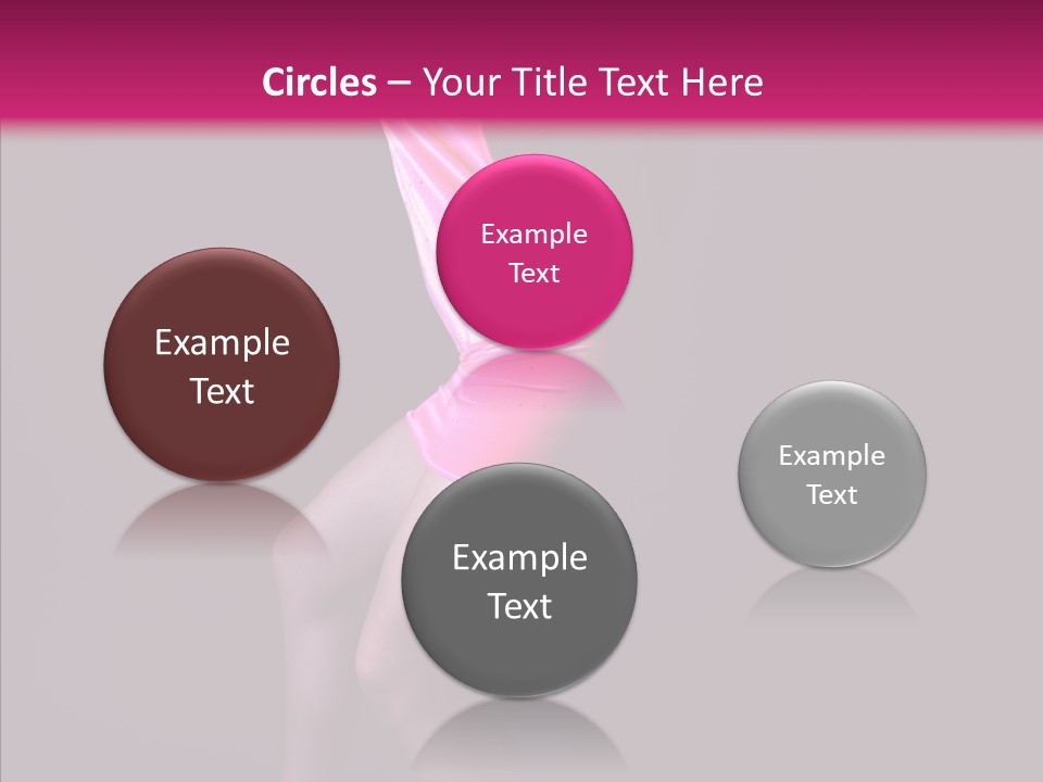 Dark Girl Woman PowerPoint Template