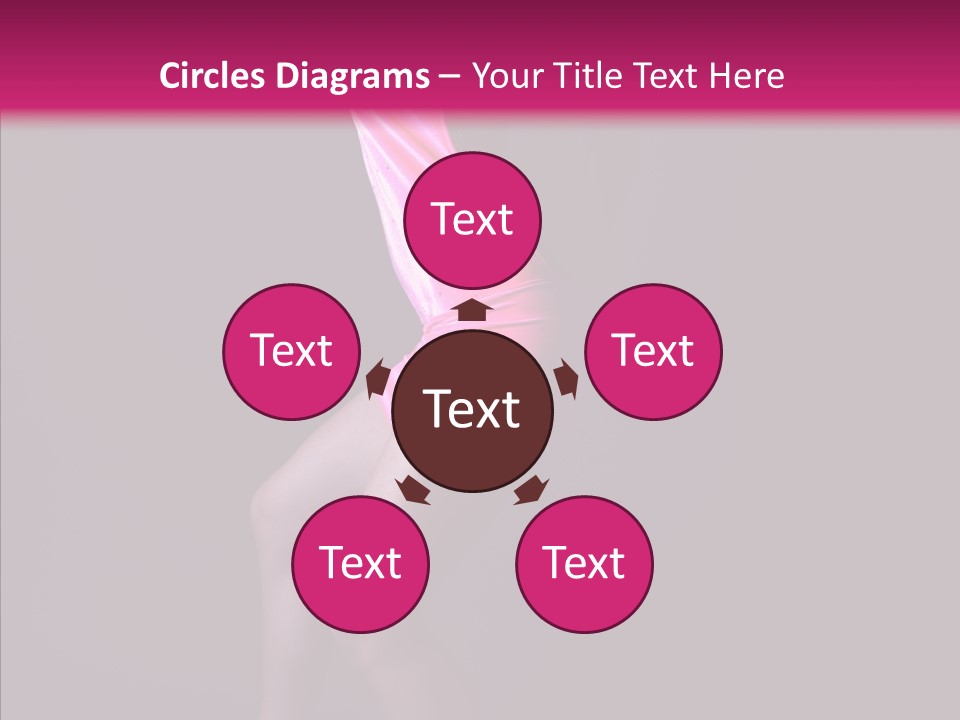 Dark Girl Woman PowerPoint Template