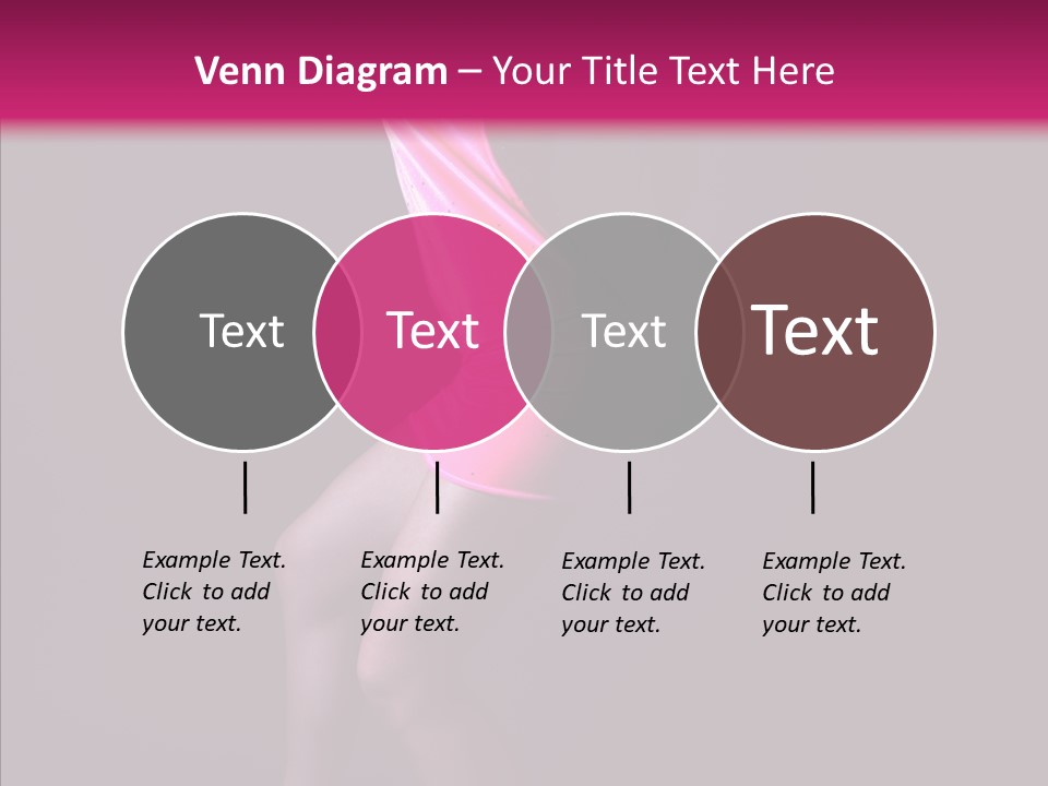 Dark Girl Woman PowerPoint Template