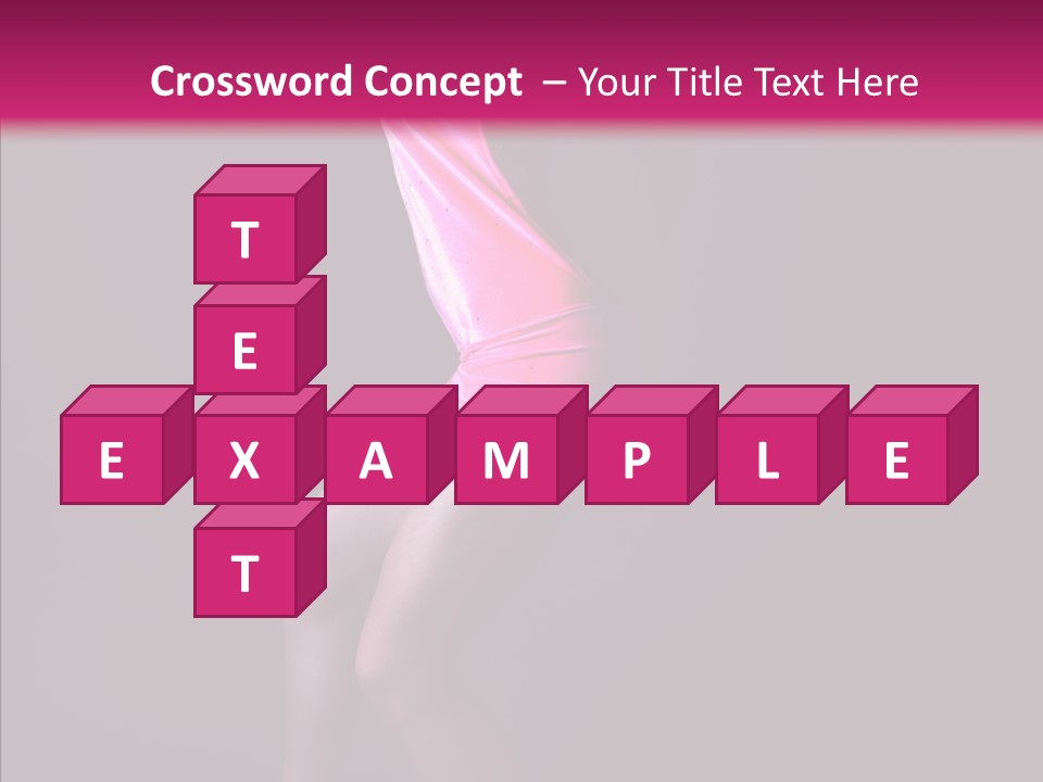 Dark Girl Woman PowerPoint Template