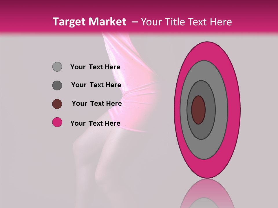 Dark Girl Woman PowerPoint Template