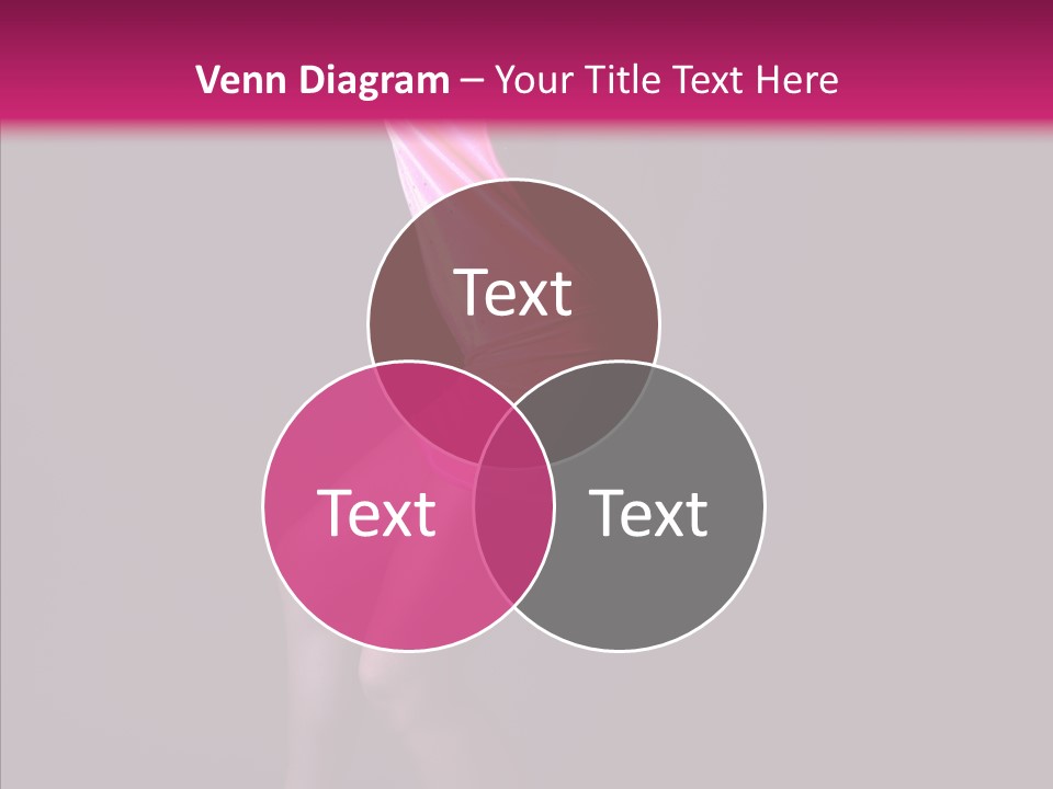 Dark Girl Woman PowerPoint Template