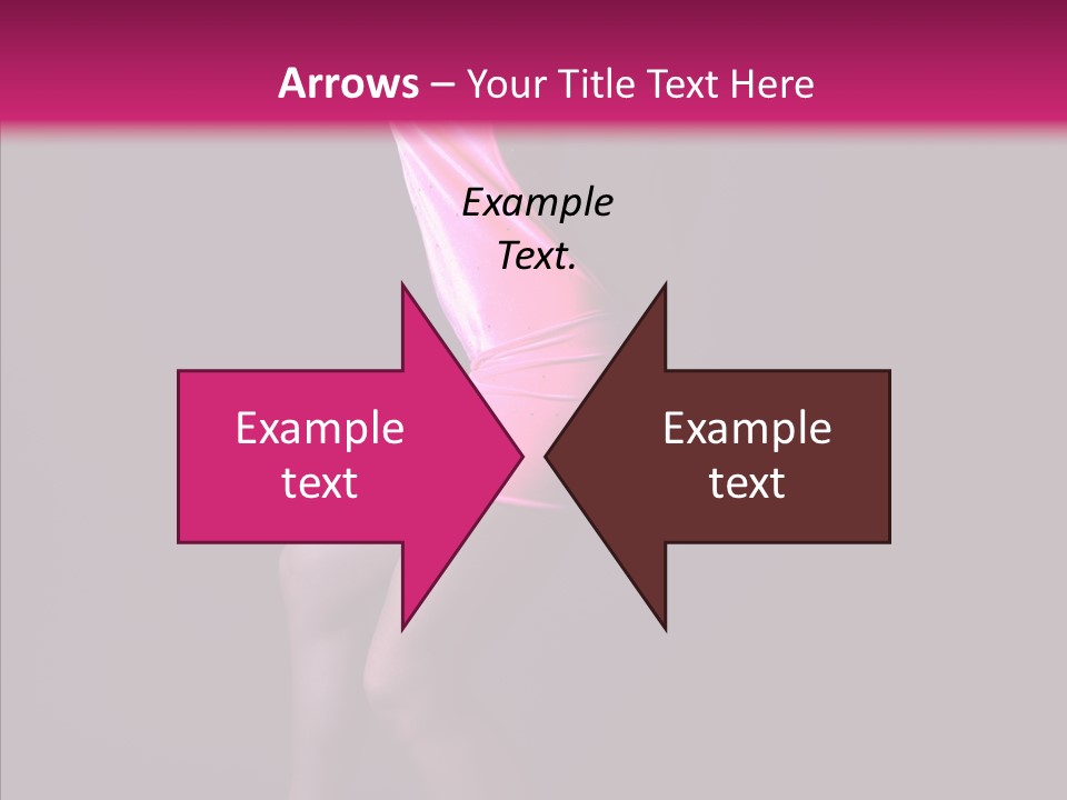 Dark Girl Woman PowerPoint Template