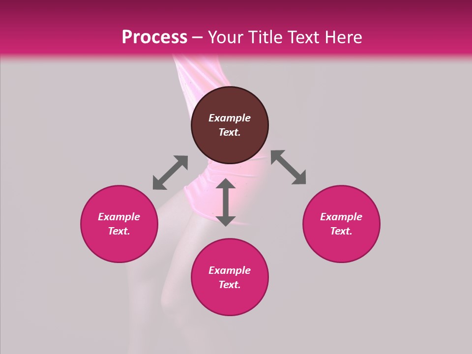 Dark Girl Woman PowerPoint Template