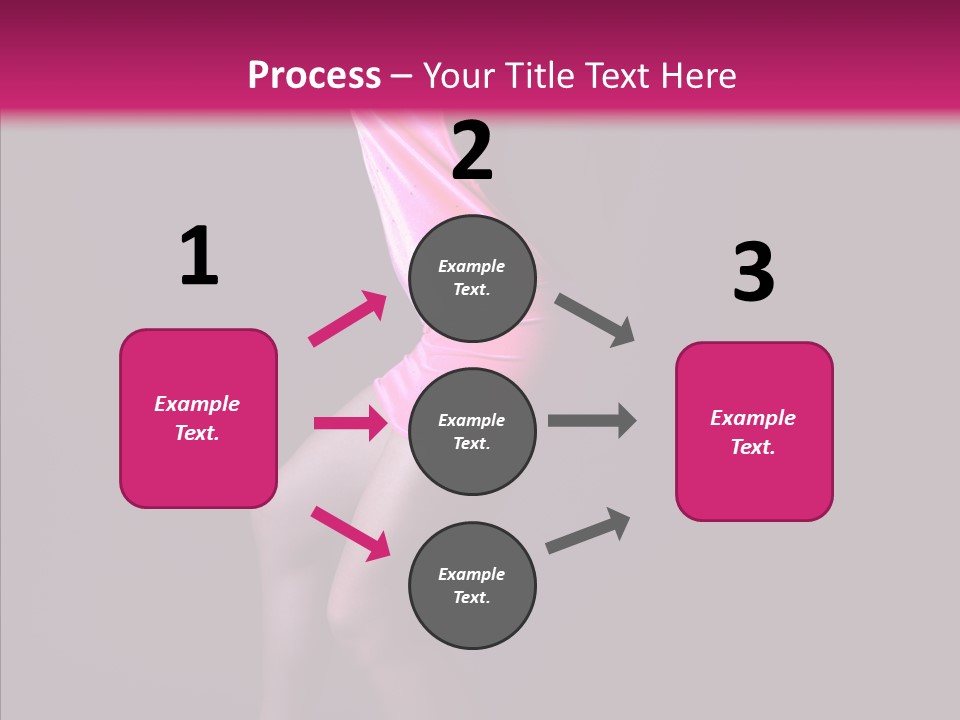 Dark Girl Woman PowerPoint Template