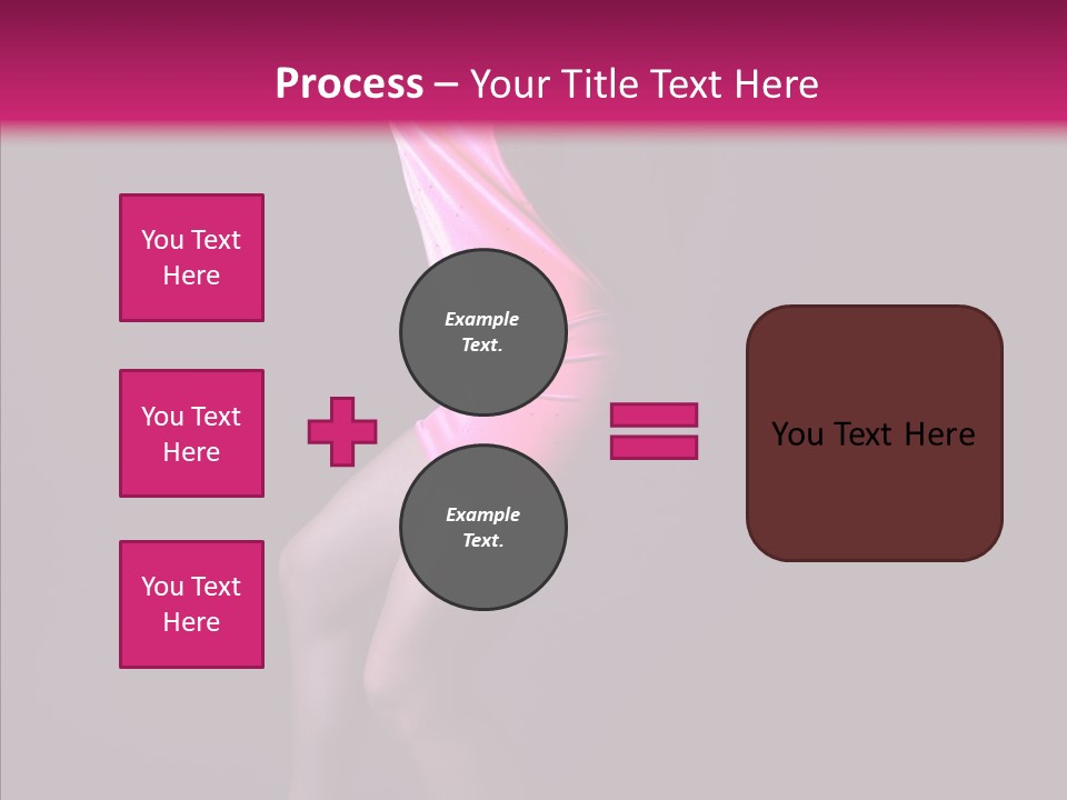 Dark Girl Woman PowerPoint Template