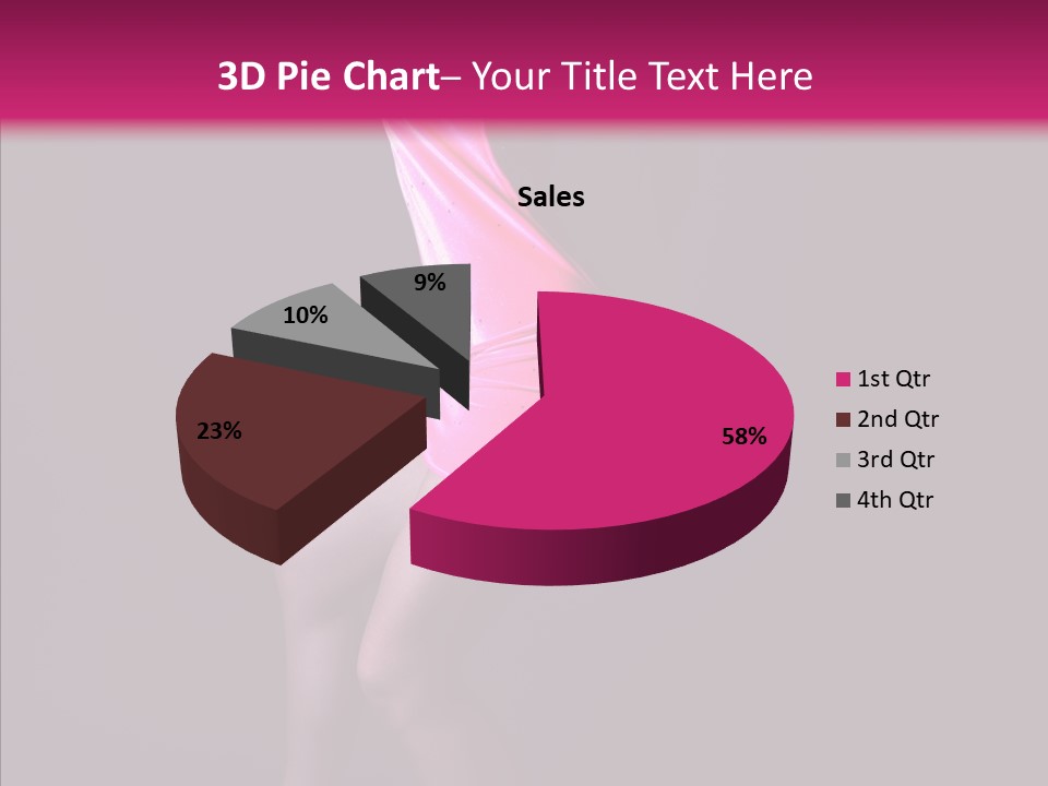 Dark Girl Woman PowerPoint Template