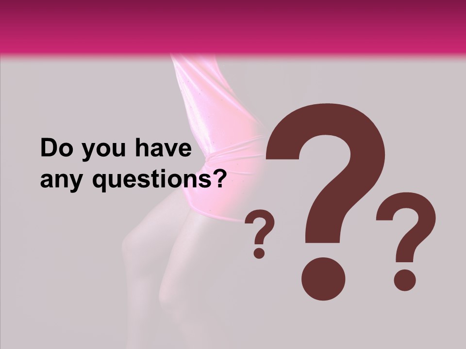 Dark Girl Woman PowerPoint Template