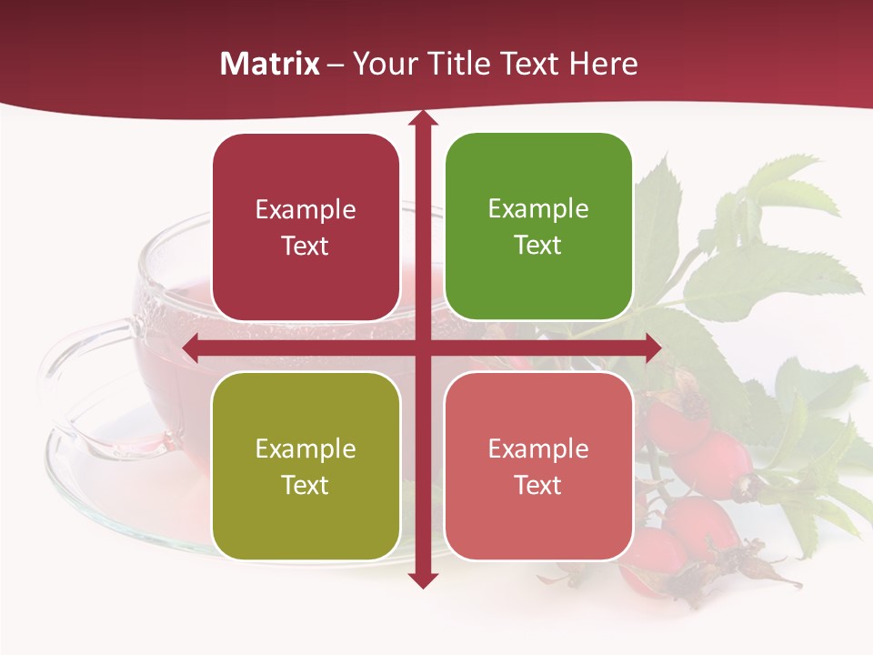 Macro Berry Natural PowerPoint Template