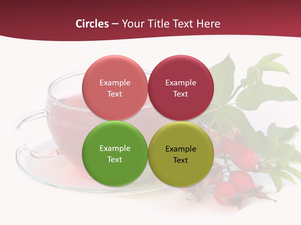 Macro Berry Natural PowerPoint Template
