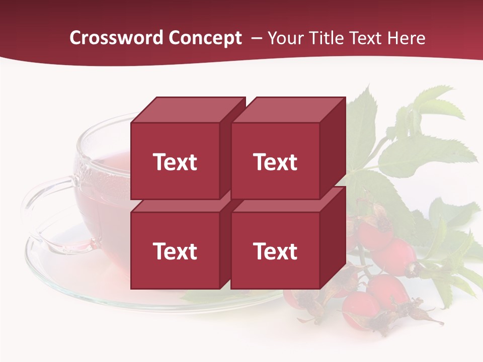 Macro Berry Natural PowerPoint Template