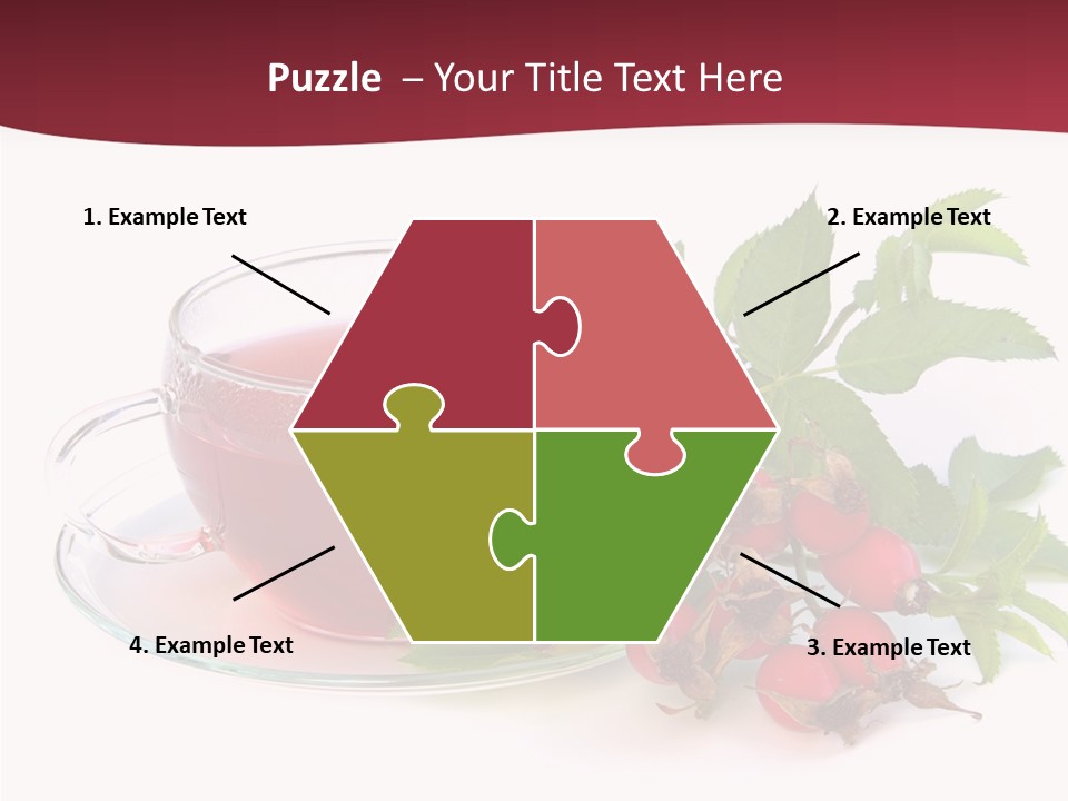 Macro Berry Natural PowerPoint Template