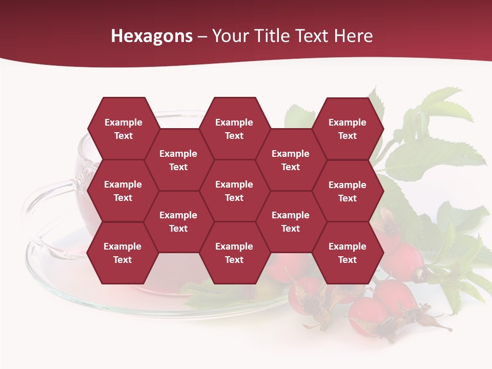 Macro Berry Natural PowerPoint Template