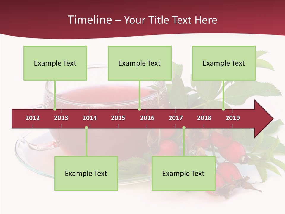 Macro Berry Natural PowerPoint Template