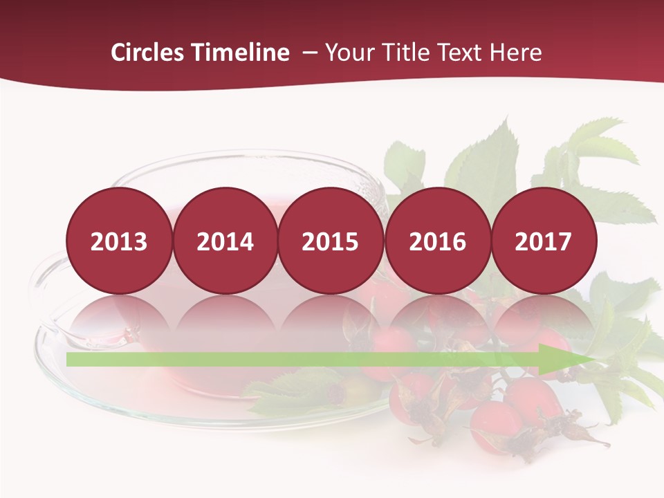 Macro Berry Natural PowerPoint Template