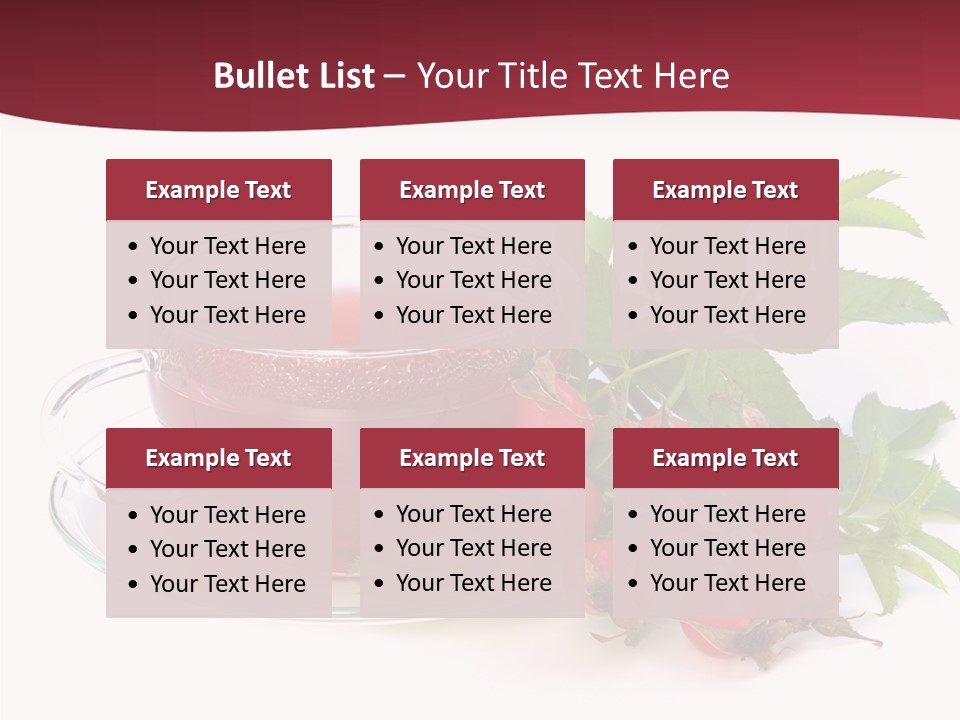 Macro Berry Natural PowerPoint Template