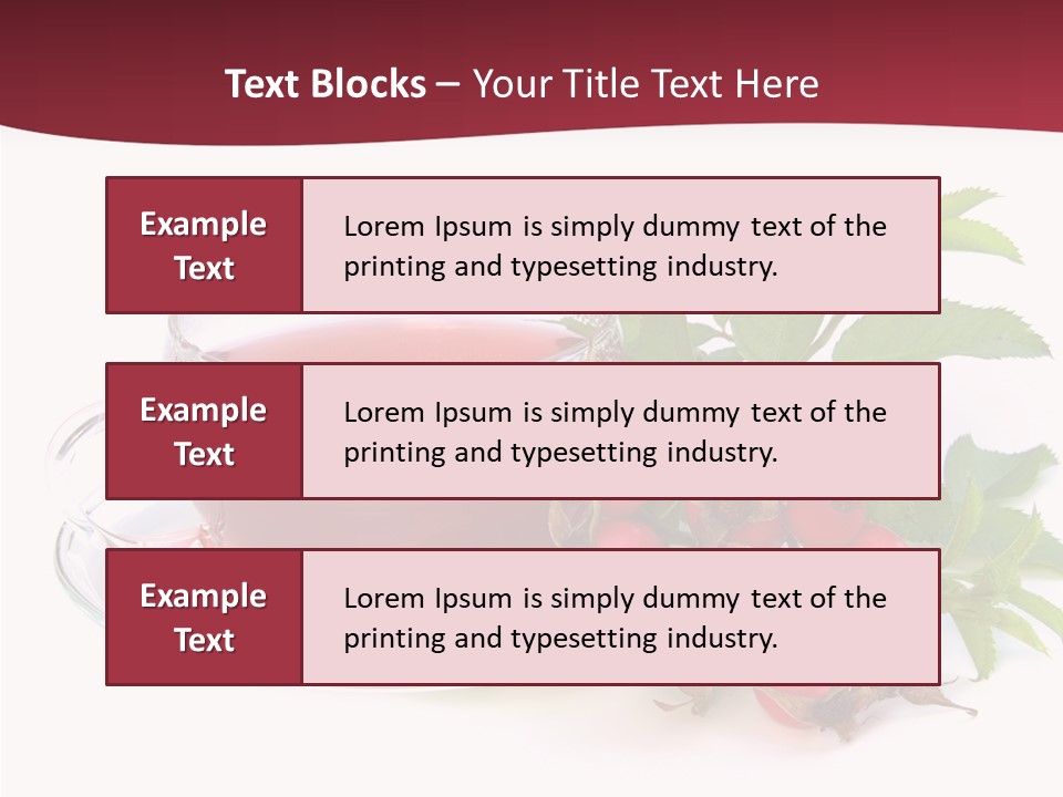 Macro Berry Natural PowerPoint Template