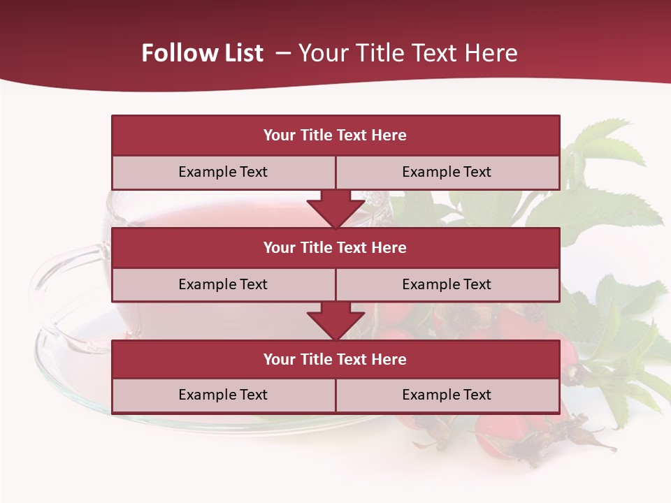 Macro Berry Natural PowerPoint Template