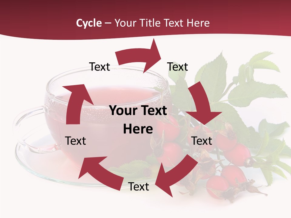 Macro Berry Natural PowerPoint Template