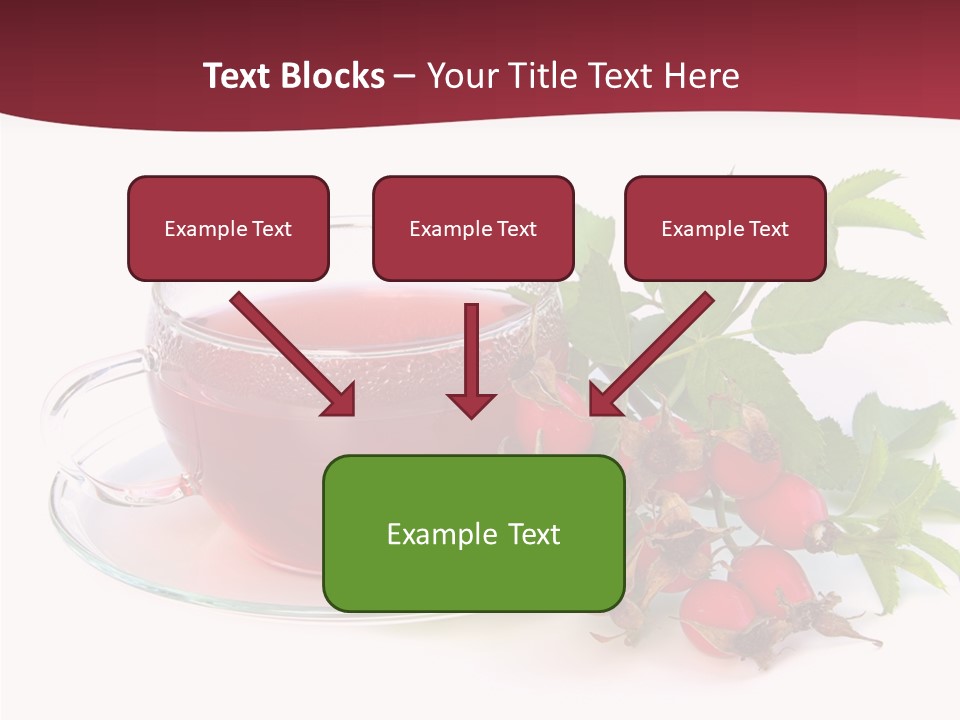 Macro Berry Natural PowerPoint Template