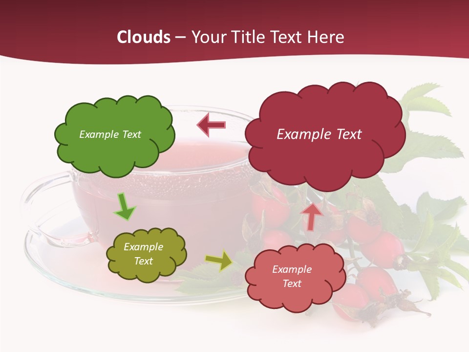 Macro Berry Natural PowerPoint Template