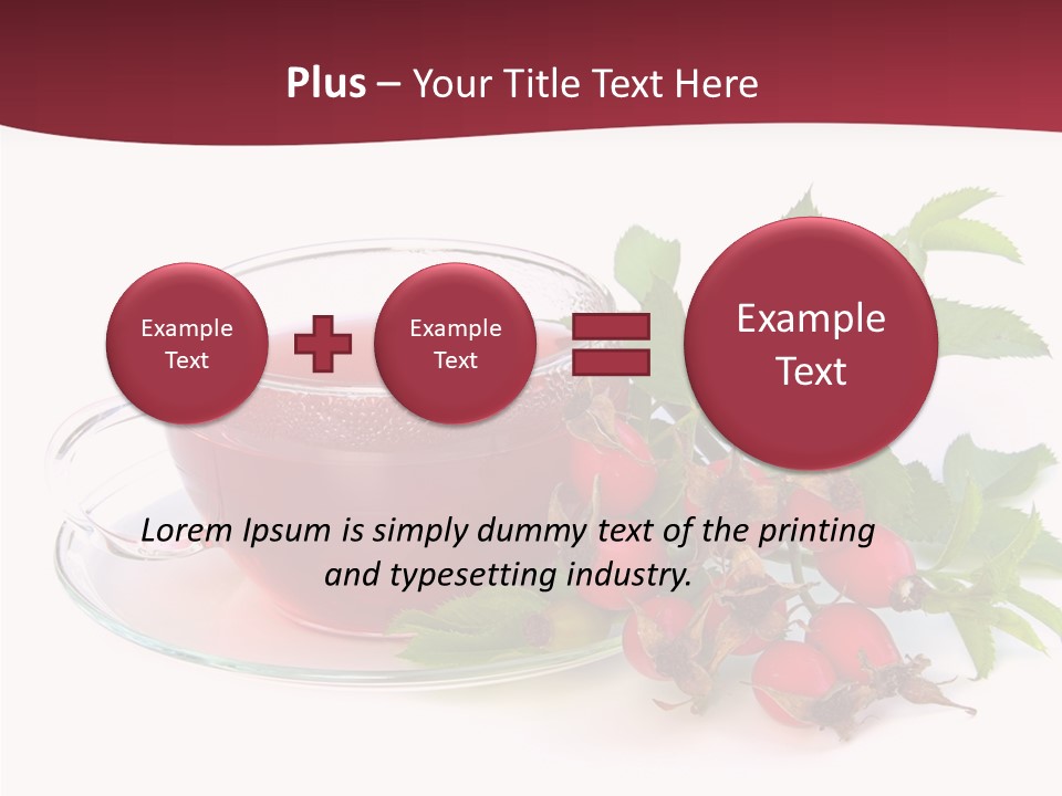 Macro Berry Natural PowerPoint Template