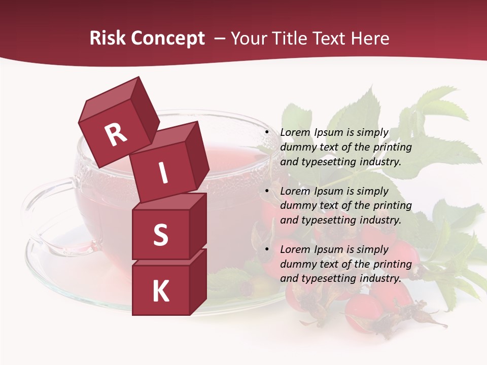 Macro Berry Natural PowerPoint Template