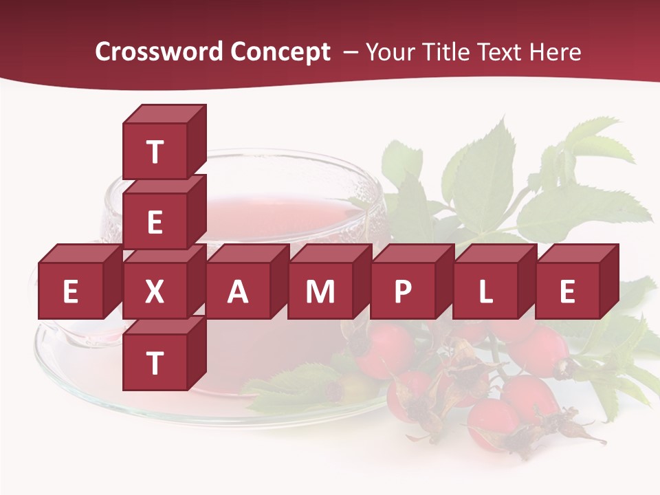 Macro Berry Natural PowerPoint Template