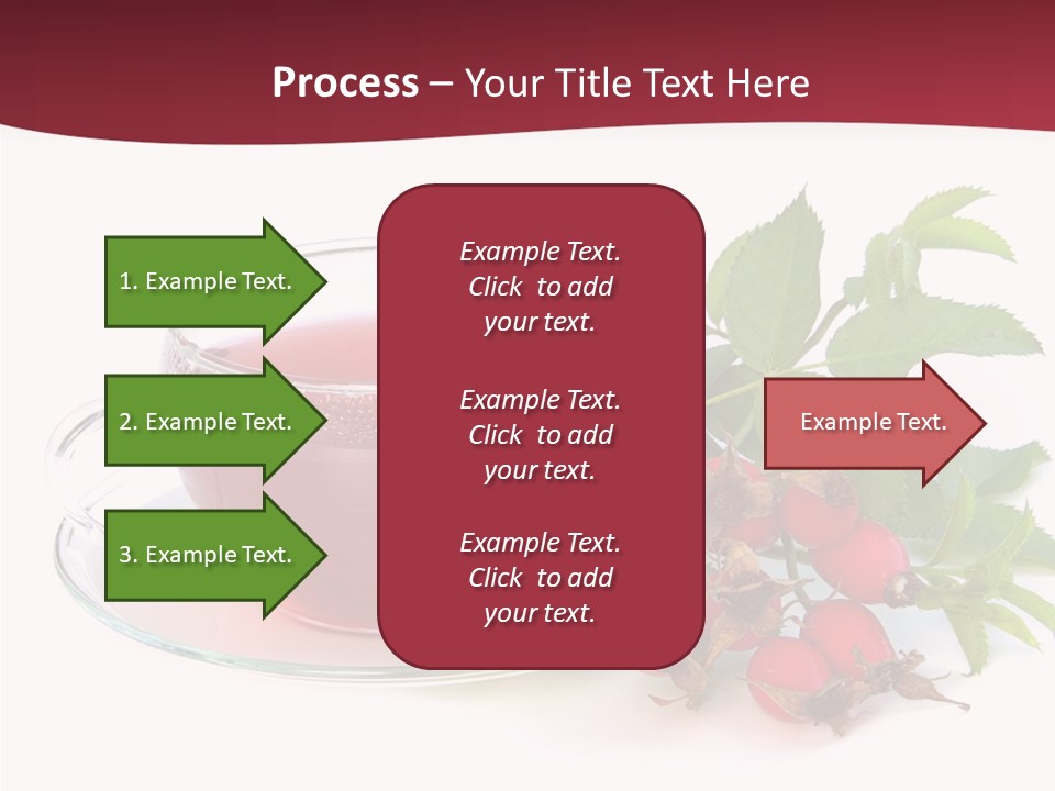 Macro Berry Natural PowerPoint Template