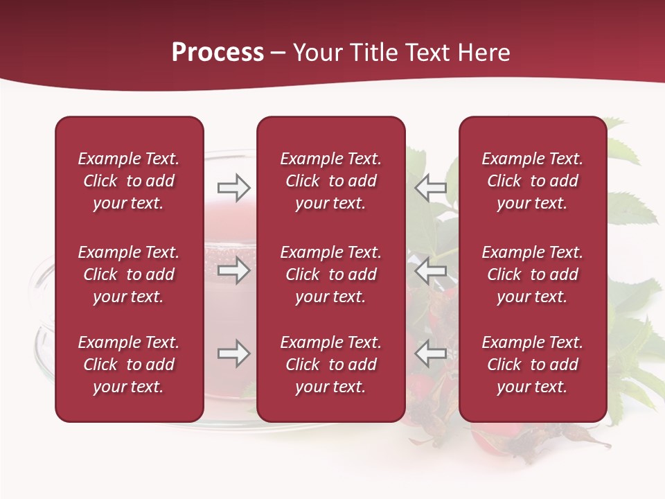 Macro Berry Natural PowerPoint Template