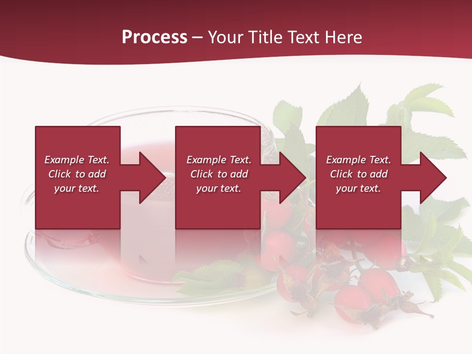 Macro Berry Natural PowerPoint Template
