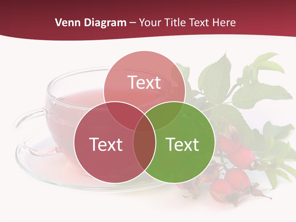 Macro Berry Natural PowerPoint Template